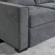 Kendale Sleeper Sofa with Storage Chaise – Gray