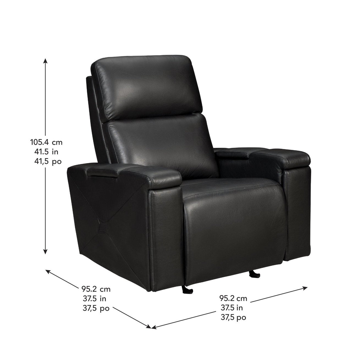 Pulaski Leather Power Home Theater Recliner – product image 8