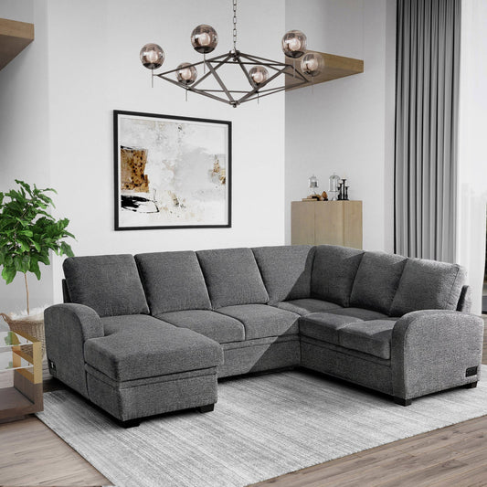 Coddle Aria Sleeper Sectional with Reversible Chaise and Storage – product image 1
