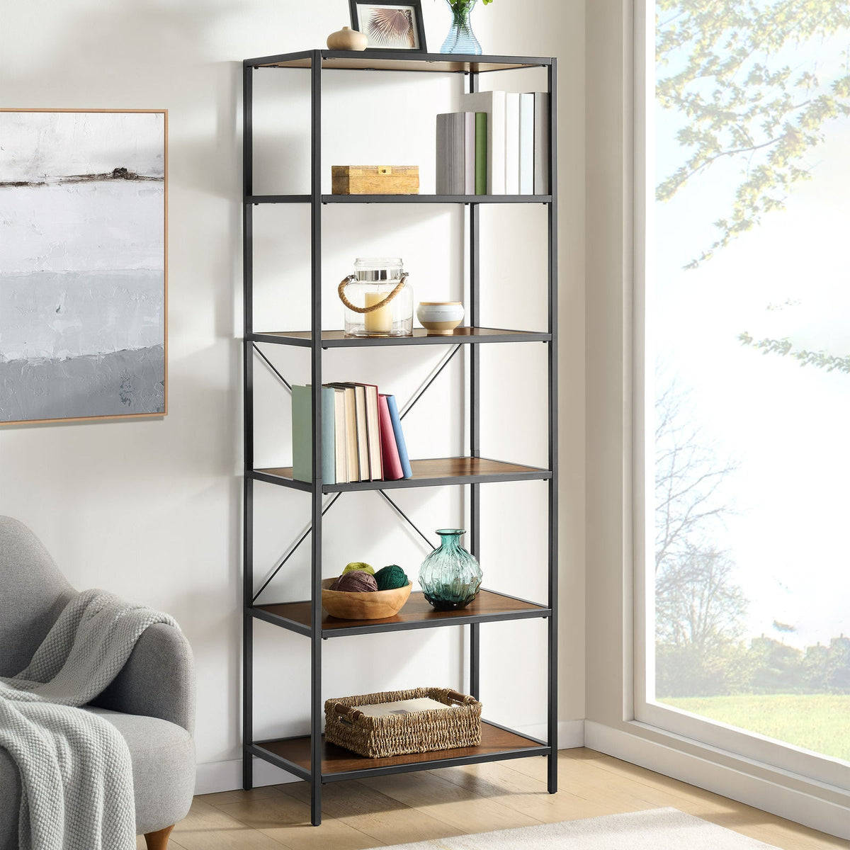 Pierson 76-Inch Bookcase – product image 1