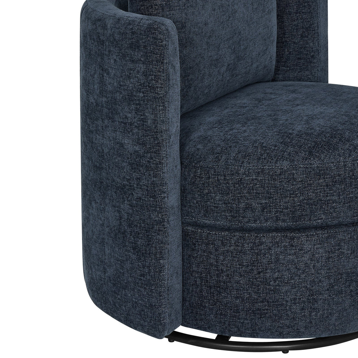 Thomasville Davos Swivel Chairs, 2-Pack – Dark Blue – product image 6