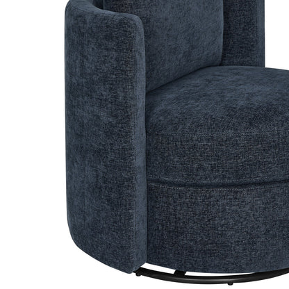 Thomasville Davos Swivel Chairs, 2-Pack – Dark Blue – product image 6
