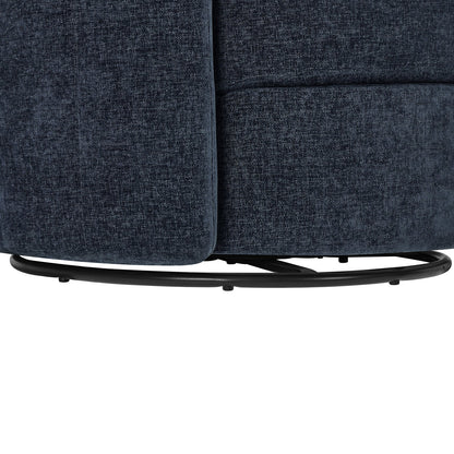 Thomasville Davos Swivel Chairs, 2-Pack – Dark Blue – product image 7