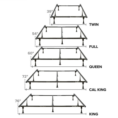 E3 Premium Universal Metal Bed Frame – product image 3