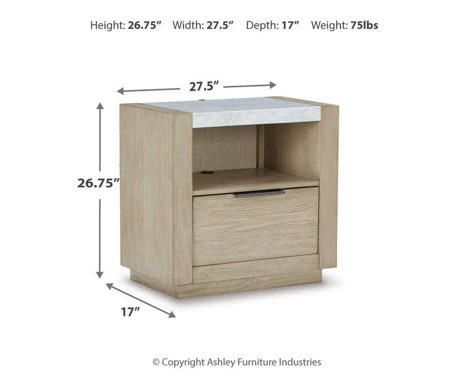 Ashley Hennington 1-Drawer Nightstand