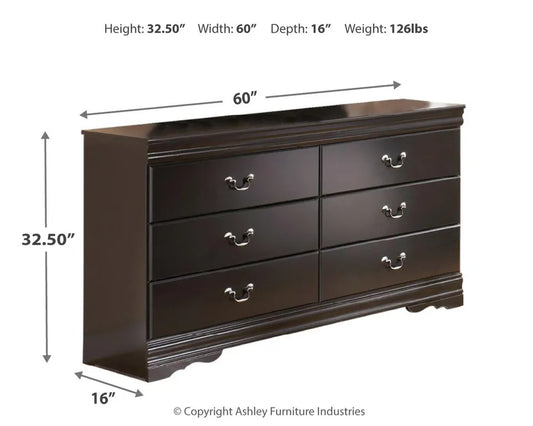Ashley Huey Vineyard 6-Drawer Dresser