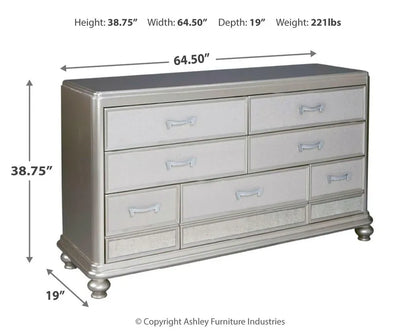 Ashley Coralayne 7-Drawer Dresser