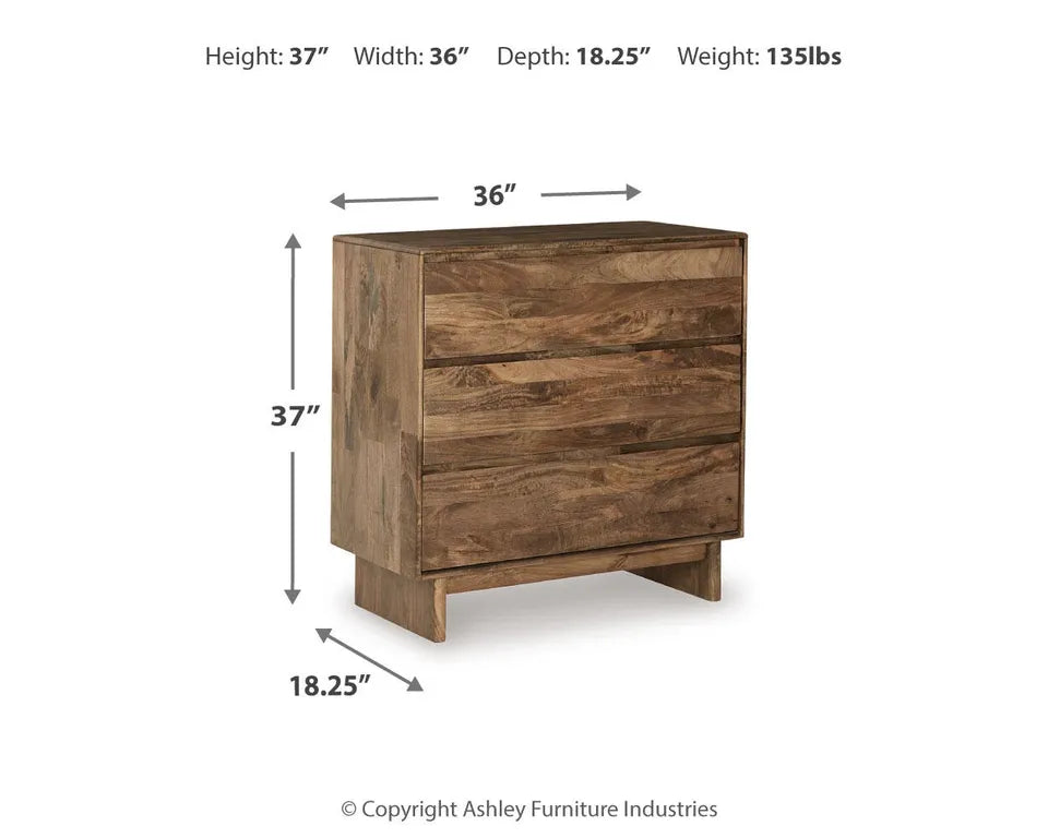 Ashley Isanti 3-Drawer Chest