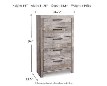Ashley Effie 5-Drawer Chest