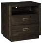 Ashley Hyndell 2-Drawer Nightstand