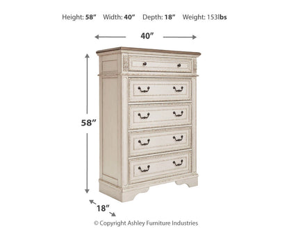 Ashley Realyn 5-Drawer Chest