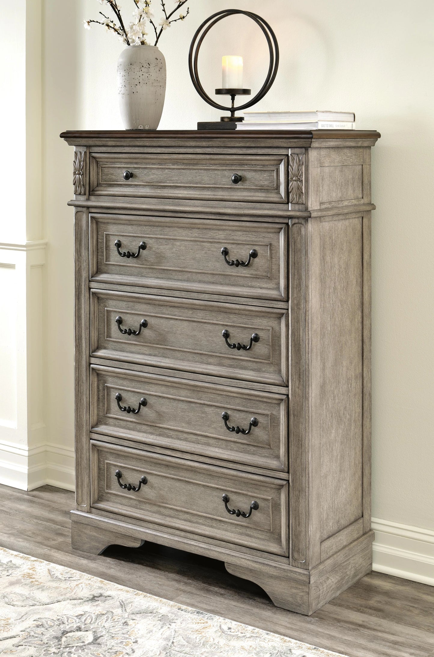Ashley Lodenbay Five Drawer Chest