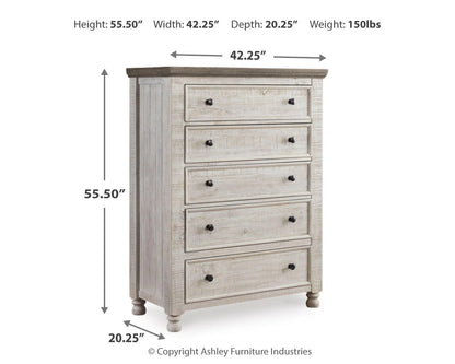 Ashley Havalance 5-Drawer Chest