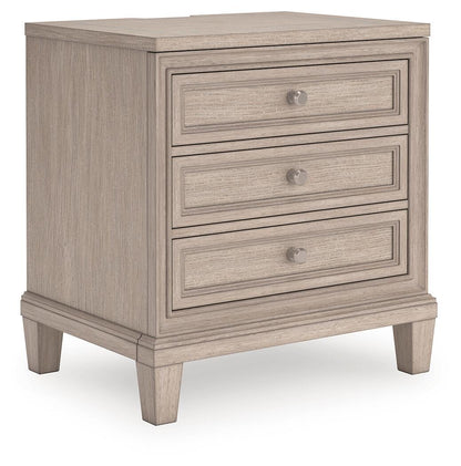 Ashley Jorlaina Three Drawer Night Stand - USB Charging