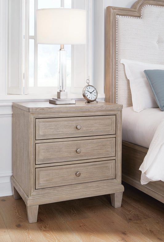 Ashley Jorlaina Three Drawer Night Stand - USB Charging