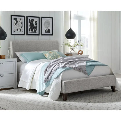 Cecelia Gray King Upholstered Bed