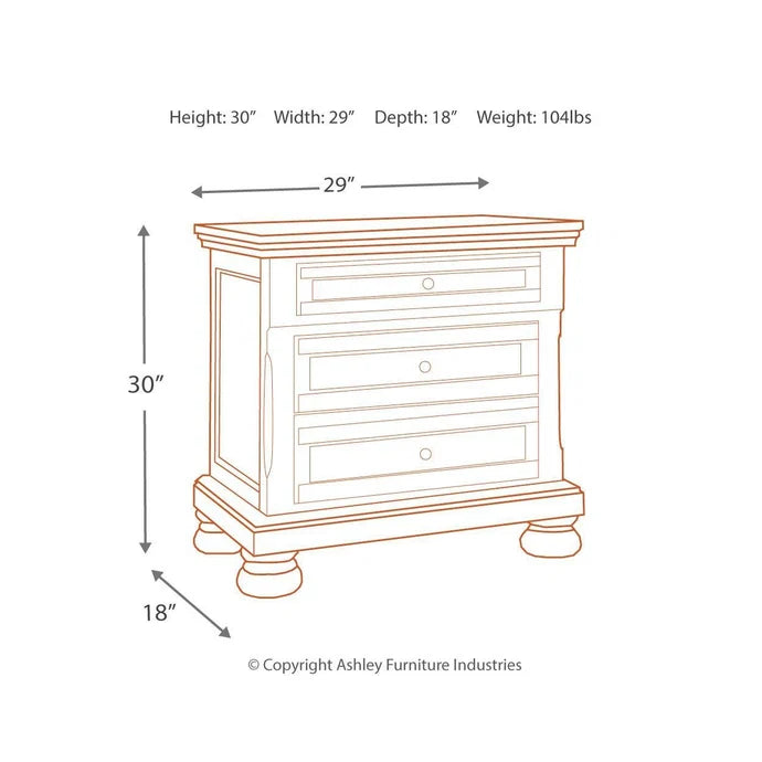 Ashley Flynnter 2-Drawer Nightstand