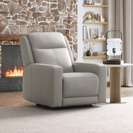 Wren Zero Gravity Leather Power Recliner