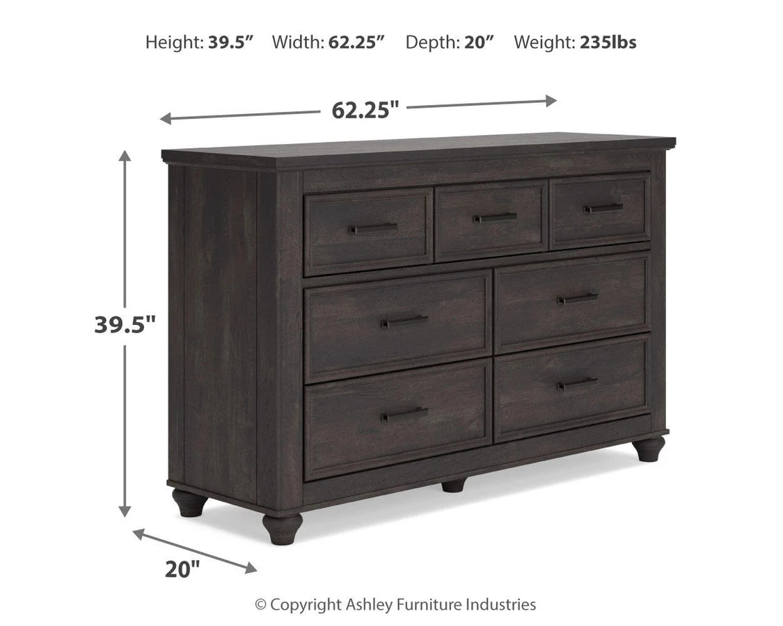 Ashley Gardanza 7-Drawer Dresser
