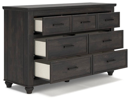 Ashley Gardanza 7-Drawer Dresser