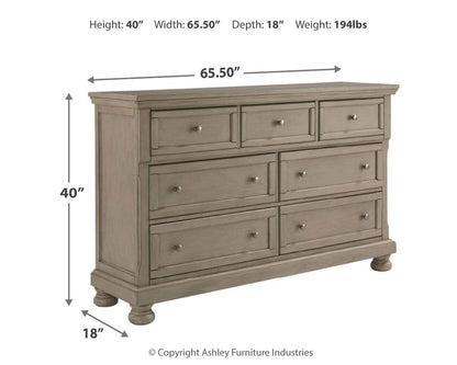 Ashley Lettner 7-Drawer Dresser