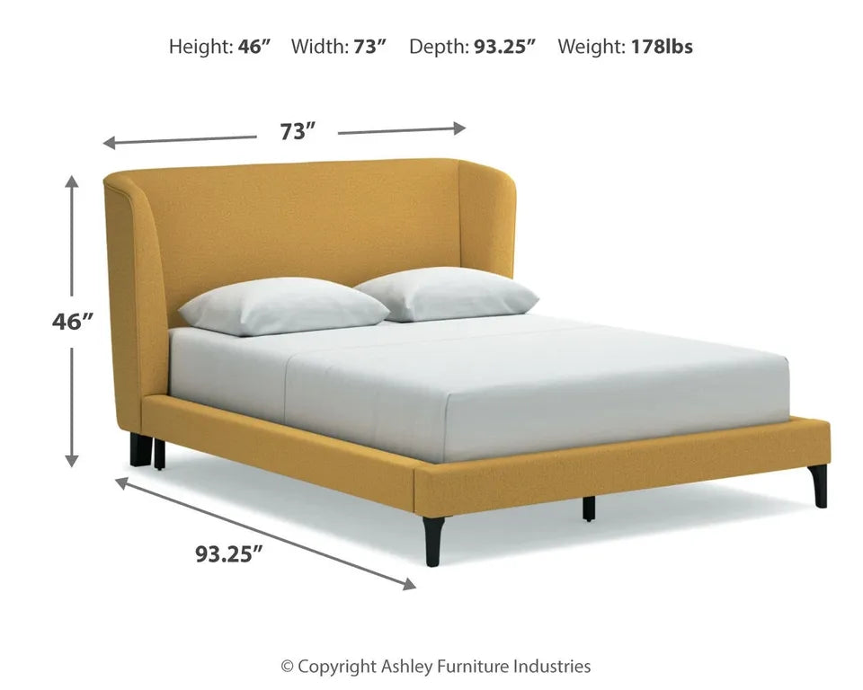 Ashley Maloken Queen Upholstered Bed