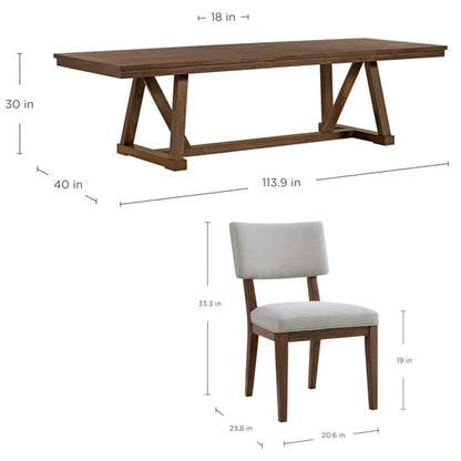 Mendocino 9-Piece Dining Set