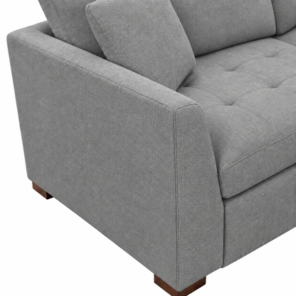 Miles Fabric Power Sectional