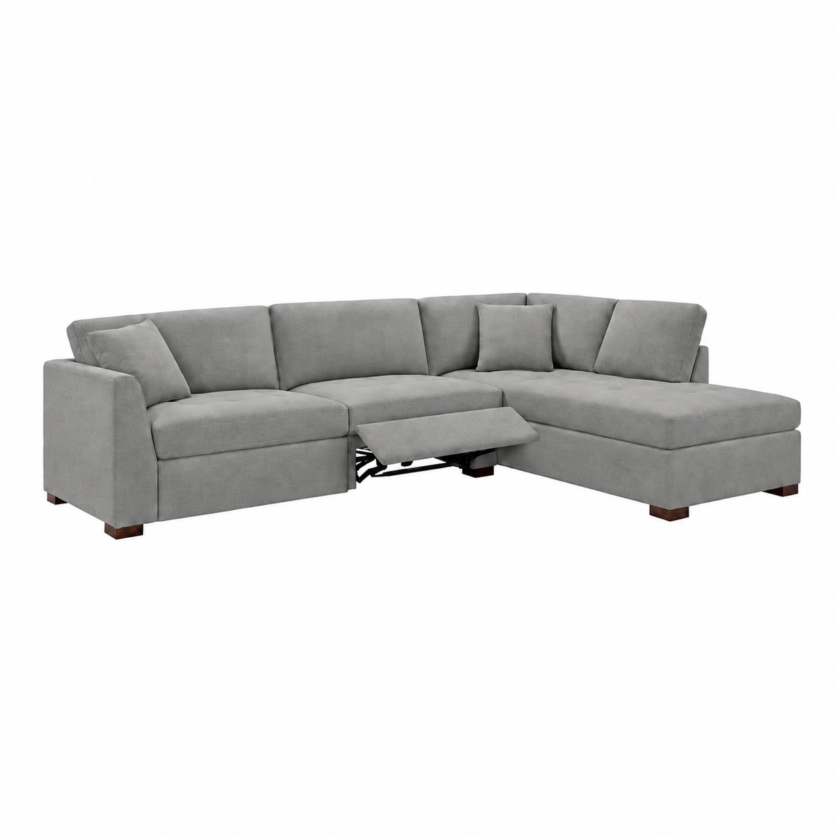 Miles Fabric Power Sectional