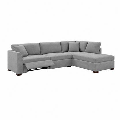 Miles Fabric Power Sectional