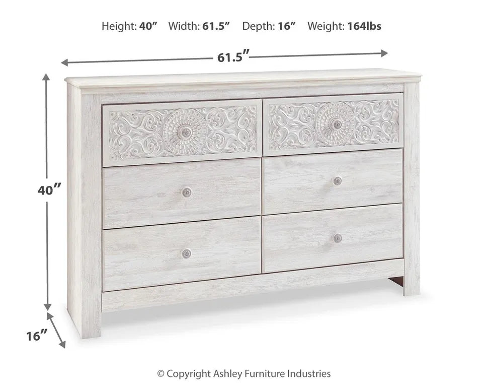 Ashley Paxberry 6-Drawer Dresser