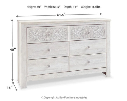 Ashley Paxberry 6-Drawer Dresser