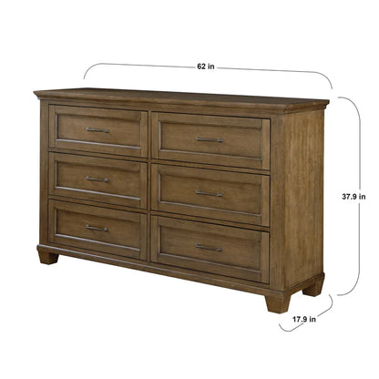 Pierson 6-Drawer Dresser