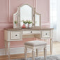 Ashley Realyn Vanity Set with Mirror & Stool