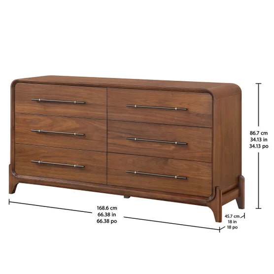Rockford 6-Drawer Dresser