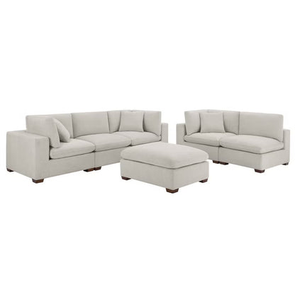 Lowell 6-Piece Modular Sectional Light Gray
