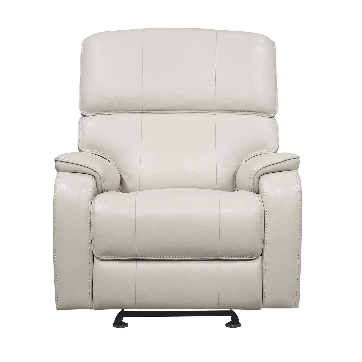 Barcalounger Columbia Leather Power Recliner White